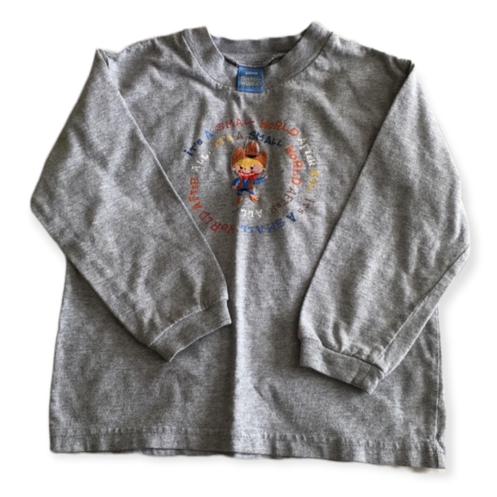 🎈DISNEY'S "IT'S A SMALL WORLD" SHIRT SIZE 4T
